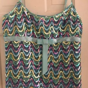 Cynthia Steffe Sequined Camisole Top